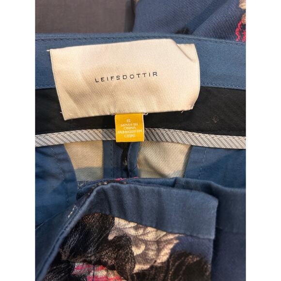 Anthropologie Leifsdottir Floral Pants Size 6 - Picture 7 of 9